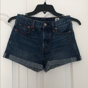 High-rise LEVIS shorts